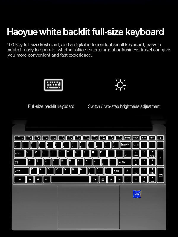 15.6inch AD metal shell Laptop Computer i5 8279U notebook pc netbooks M ...