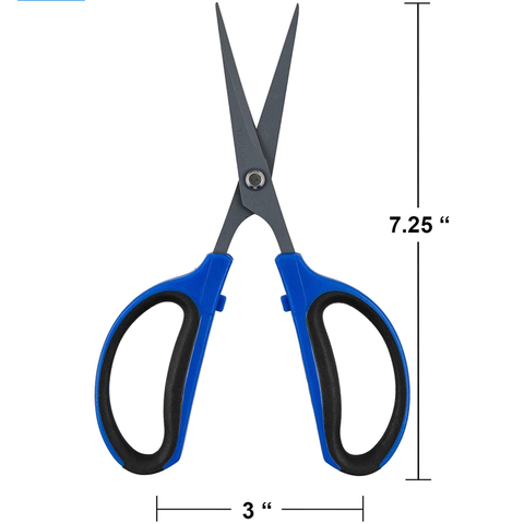 Stainless Steel Office Scissors Teflon Anti-rust Anti-stick