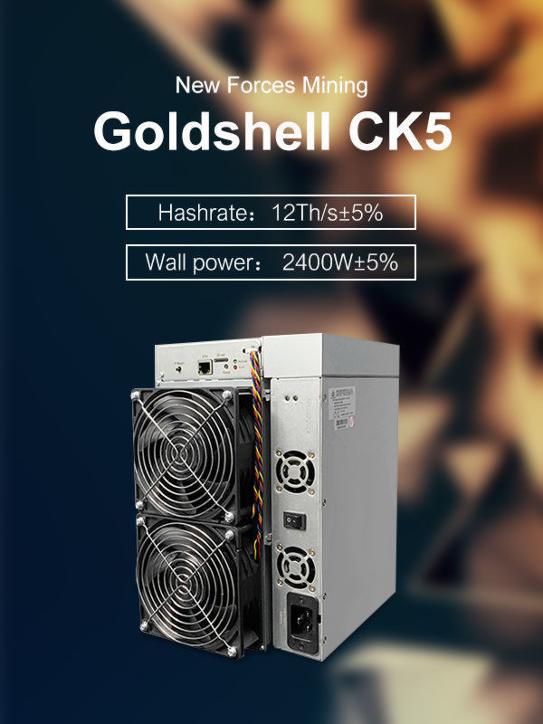 Goldshell Ck5 12th 2400W New Release Most Profitable Asic Miner Ckb