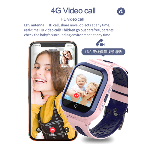 S4 Kids Smart Watch SOS Waterproof Video Camera Sim Card Call