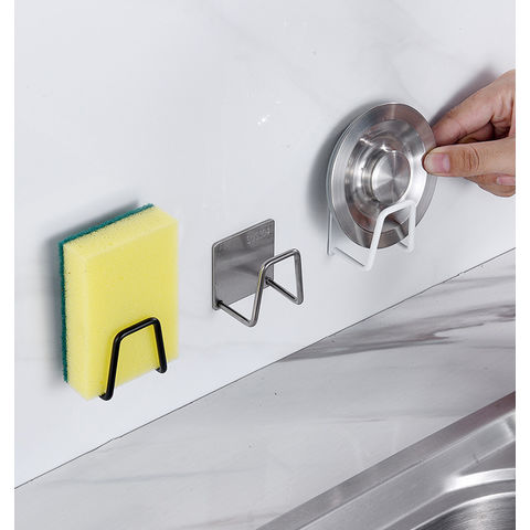 Kitchen Stainless Steel Sink Drain Rack Sponge Storage Kitchen