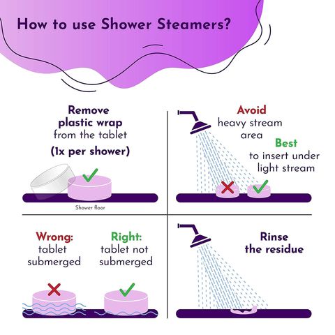 Silicone Shower Steamer Tray | Shower Steamer Spa Accessory
