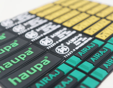 Custom Eco-Friendly Rubber Label Silicone 3D Logo PVC Patch Clothing ...