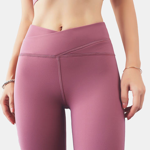 Compre ¡superventas! Mallas De Yoga Con Corte En V Para Mujer, Ropa  Deportiva Eco Friendly y Leggings Para Mujer de China por 6 USD