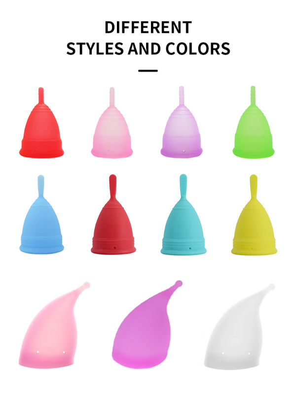 FULI Set of 2 Reusable Period Cups - Premium Design with Soft, Flexible, Medical-Grade Silicone supplier