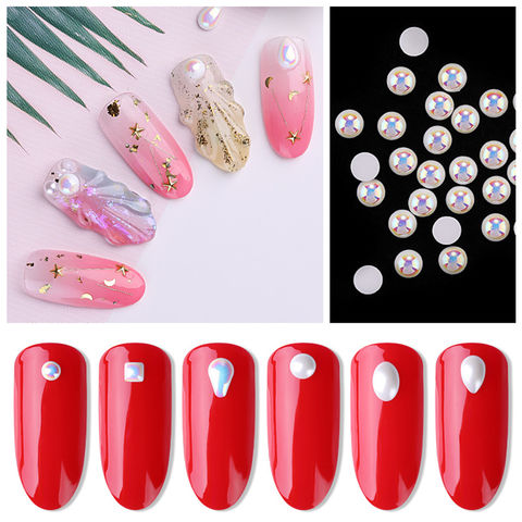 Buy Wholesale China 2022 New Design Nail Supplies Pearl Sticker 3d