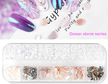 3D Alloy Nail Charms Gems Mix Crystal Nail Diamonds Rhinestones for XXL  Nail Decorations Accessories DIY Jewelry Nails Supplies