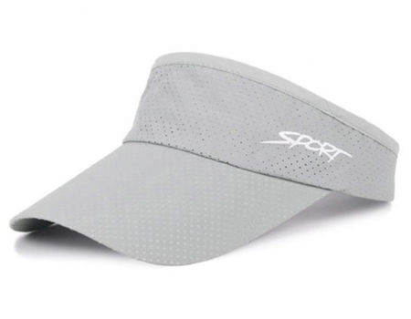 Golf Gym Open Top Sun Visor Brim Cap 