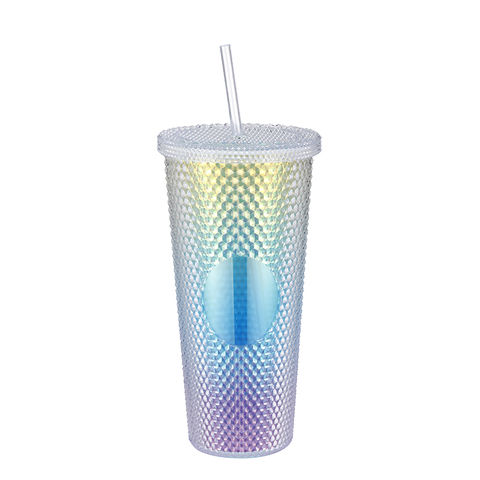 Buy Wholesale China Plastic Straw Cup Reusable Cartoon Christmas  Double-layer Creative Glitter Cup & Plastic Straw Cup Starbuck Tumbler at  USD 2.62