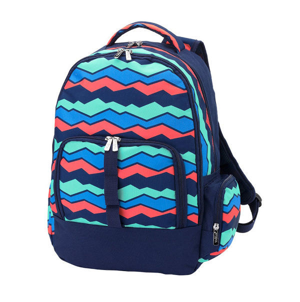Waterproof stripe children's backpack 