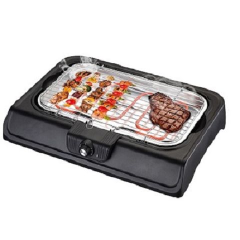 Electric Table Top Grill BBQ Barbecue Garden Camping Cooking Indoor 1300W