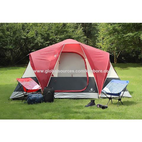 8 Persons Large Automatic Outdoor Camping 3 Rooms Large Waterproof Luxury  Big Family Hiking Tent - China Camping Tents and Tent price