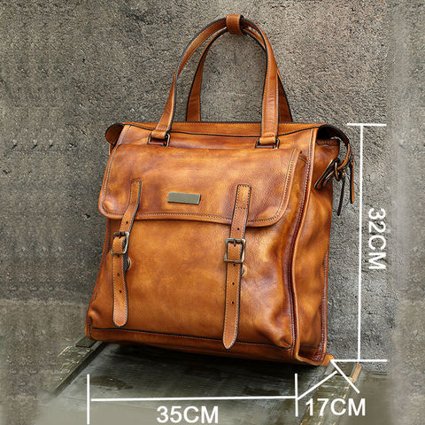 Factotry Price Brown Mens Designer Bags Leather Laptop Briefcase - China Mens  Leather Briefcase and Mens Laptop Briefcase price