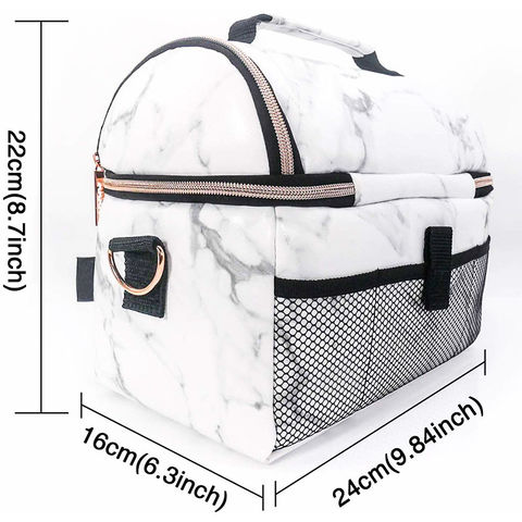 Buy Wholesale China Marble Stone Detachable Aluminium Foil Tote Pouch  Cooler Box Bag Thermal Insulated Lunch Bag & Insulated Lunch Bag Tote,kids  Lunch Tote Bag at USD 5