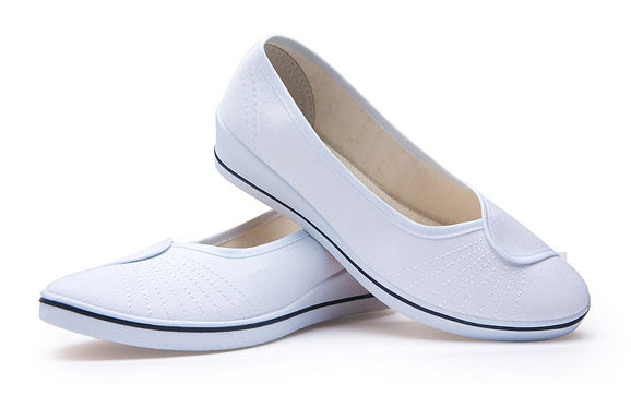 canvas nursing shoes