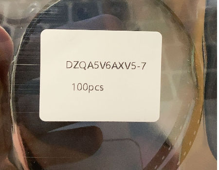 100 pieces TVS Diode Arrays LO CAP ESD PROT 5.0V 
