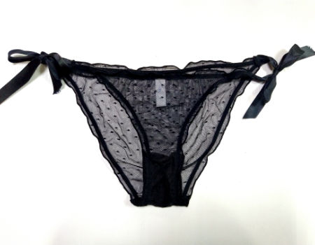 DXMRWJ Sexy Lace Women's Panties Black Transparent Underwear Net