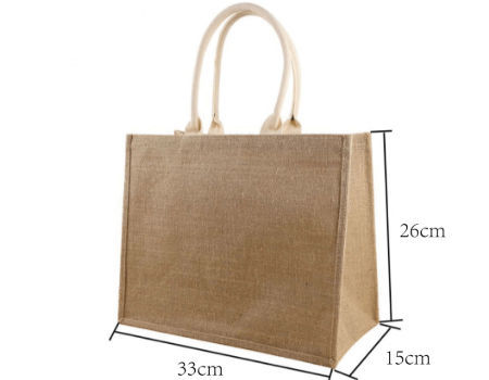 burlap tote bolsa pattern