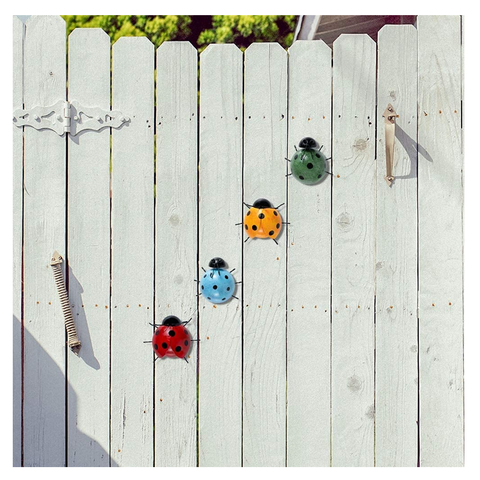 Buy Wholesale China Metal Ladybugs Wall Decor, Yard Art Garden Sculptures &  Statues Fall Outdoor Decorations For Patio B & Etal Ladybugs Wall Decor at  USD 15.99