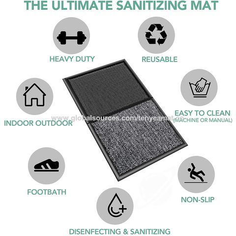 Buy Wholesale China Shoe Sanitizer Mat Shoe Mats For Entryway