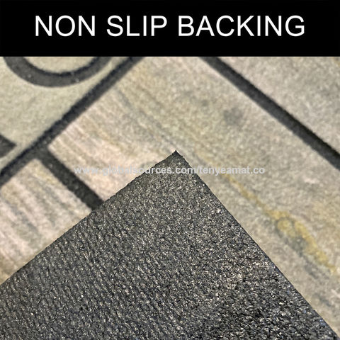Buy Wholesale China Home Entrance Door Mats Washable Non-slip Entryway Rug  Inside Outside Welcome Mat For Front & Non Slip Waterproof Door Mats at USD  10.6