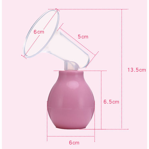 Manual Baby Mom Silicone Milk Breast Pump - China Manual Breast