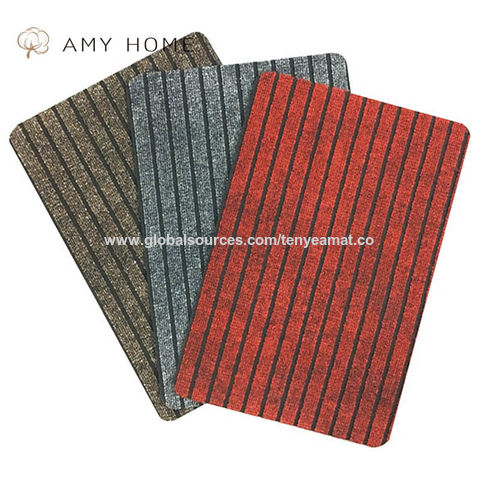 Indoor Super Absorbs Doormat PVC Backing Non Slip Door Mat for Small Front  Door Inside Floor