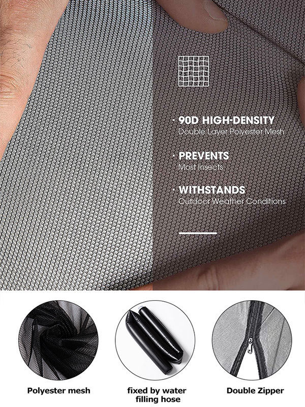 Patio Mosquito Net HOMFUL Outdoor Large Patio Garden Antiinsect