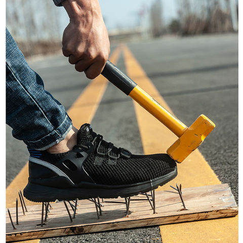 Verano Zapatillas de trabajo para hombre Zapatillas de seguridad ligeras y  transpirables para hombre Zapatos de trabajo CE de puntera de acero - China  Zapatos de seguridad y botas de seguridad precio