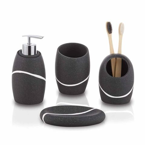 Buy Wholesale China Bathroom Accessories Lotion Bottle Soap Dish Tumbler  Toothbrush Toilet Brush Holder Soap Dispenser & Ceramic Bath Sets Lotion  Bottle at USD 1.5