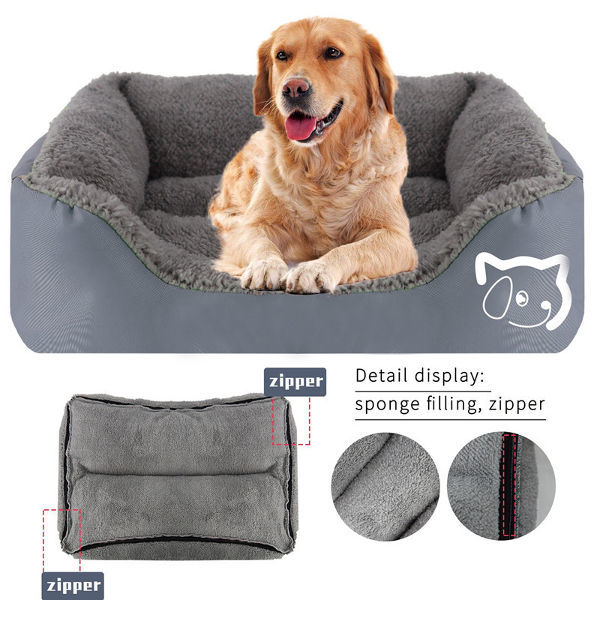 Custom Washable Best Removable Nonslip Pet Bed Manufacturer Indoor Cat