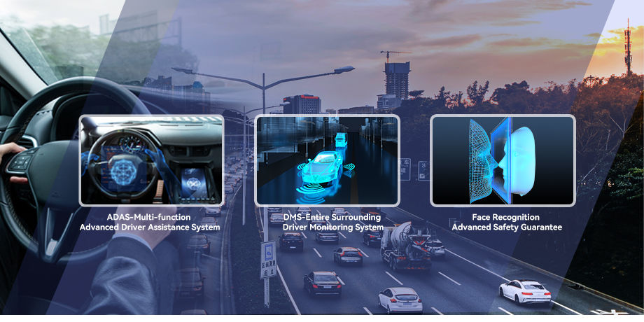AI MDVR Vehicle Camera Monitoring System Vehicle Fleets Safety Solution ...