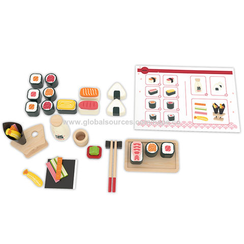 Juego Set De Sushi En Madera Hape kit de cocina – upalalá