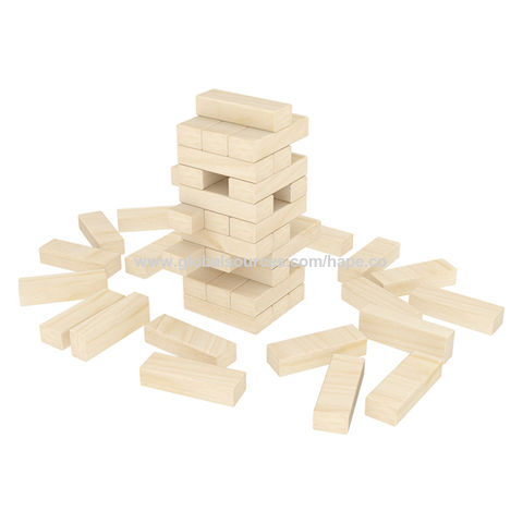Top Sale Educational Stacking Game Wooden Baby Blocks for