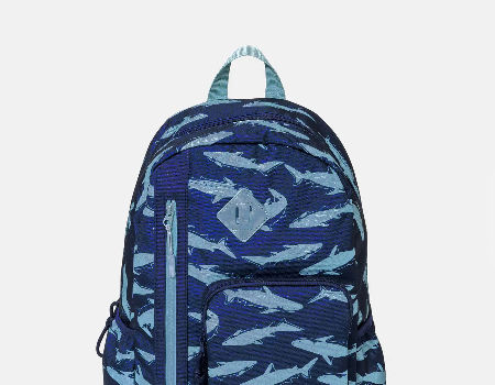 Bape Backpack, Blue and Green Camo Backpack, Waterproof Schoolbag for Kids