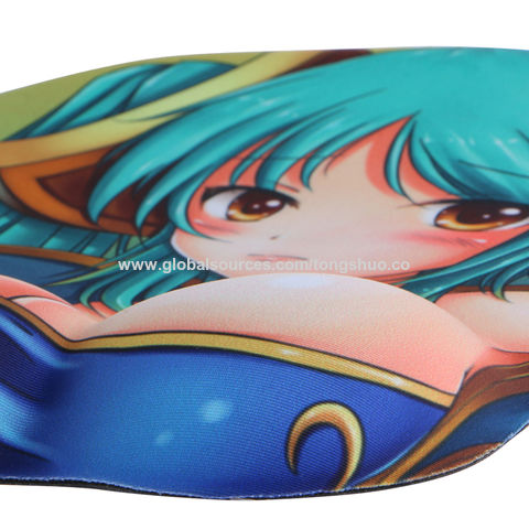 3D HX Custom Breast Anime Sexy Boob Pad Tapis de souris avec repose-poignet  - Chine Tapis de Souris 3D et tapis de souris prix