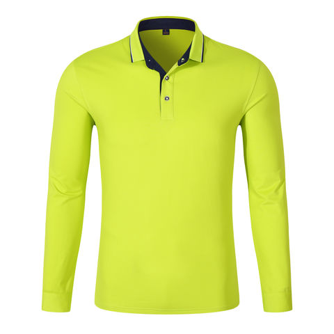 White 65% Cotton 35% Polyester Regular Performance Polo Shirt Custom Long  Sleeve Clothing Customized Men Plain Golf Work Wear Tshirt - China Long  Sleeve Shirt and Custom T Shirt price