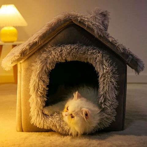 New Design Small Cotton Pet Cat House Accessories - China Pet