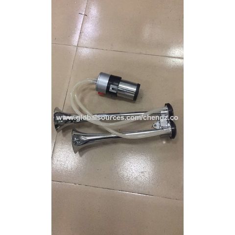 Buy Wholesale China 150db 18 Chrome Dual Trumpet Air Horn