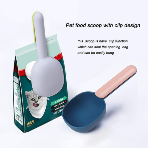 Dog Cat Food Scooper Pet Food Measuring Spoon Cat Measuring Cup