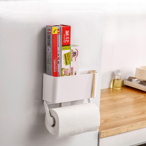 Buy Wholesale China Paper Towel Holder Wall-mounted Storage Holders Plastic  Kitchen Accessories Adhesive Paper Holders & Storage Holder at USD 2.44