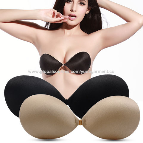 Buy Wholesale China New Fashion Invisible Backless Sticky Bras Women's Push  Up Strapless Bra Self Adhesive Bra & Strapless Bra at USD 1.5