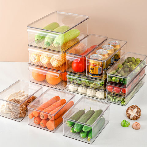 2 Boîtes à œufs Transparentes - Chacune Pour 10 œufs, Plastique PP Sans BPA, Empilables, Pour Frigo Ou Cuisine