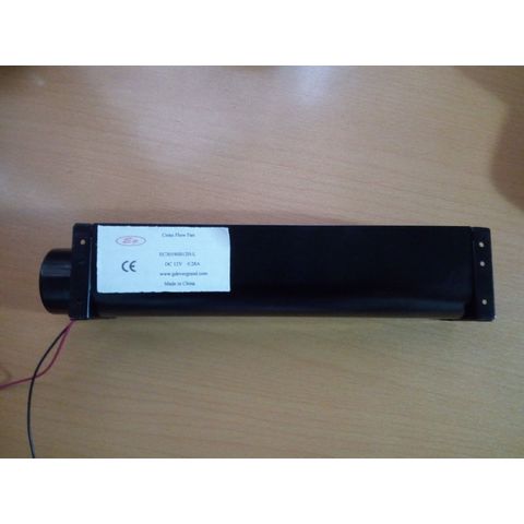 Querstromlüfter, Heizung EC30190B12H-R/L, 30x190mm, Aluminium, 12/24V, klein, Mini, Radial