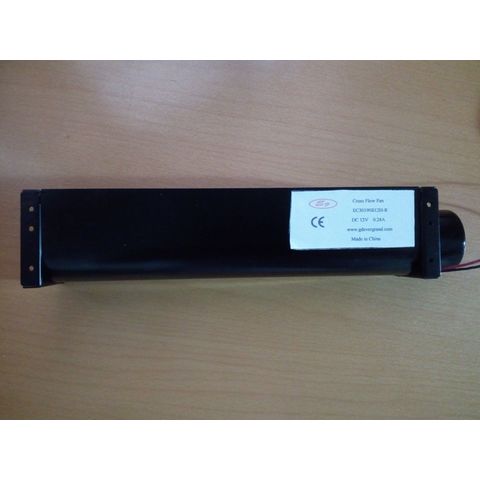 Querstromlüfter, Heizung EC30190B12H-R/L, 30x190mm, Aluminium, 12/24V, klein, Mini, Radial