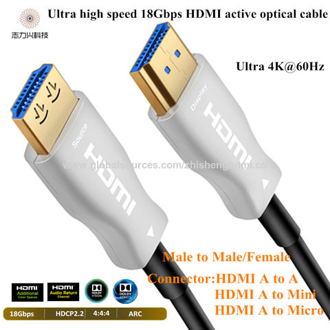 Câble Ugreen HDMI - câble mini HDMI 19 broches 2.0v 4K 60Hz 30AWG