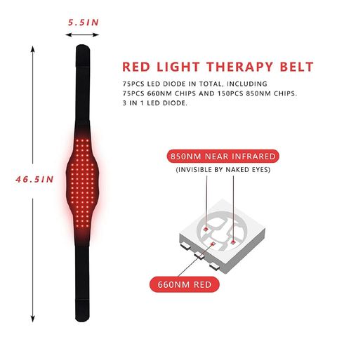 Infrared Light Therapy for Neck Joint Pain Relief Red Light Device Shoulder  Belt