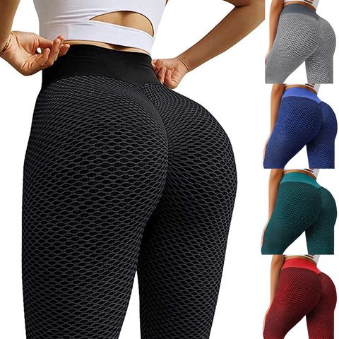 Buy VOYJOY Women Scrunch Butt Lifting Seamless Yoga Leggings High Waist  Pants Tummy Control Vital Runched Booty Compression Tight, #3 Black, Medium  at Amazon.in
