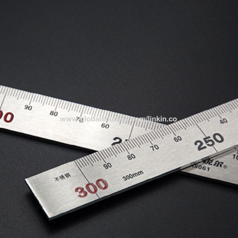 Buy Wholesale China Right Angle Ruler Stainless Steel Scale L