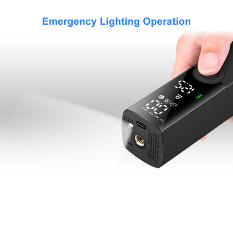 Pompe à air sans fil intelligente A1 avec éclairage LED d'urgence